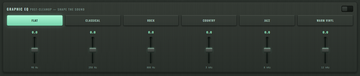 Graphic EQ